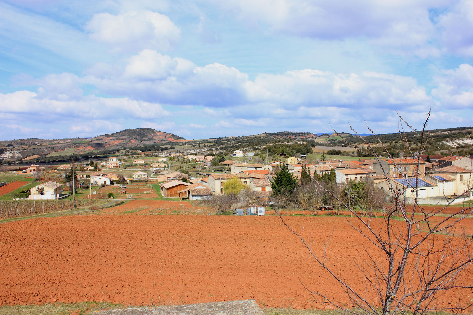 Village de Granès ( France,Aude )
