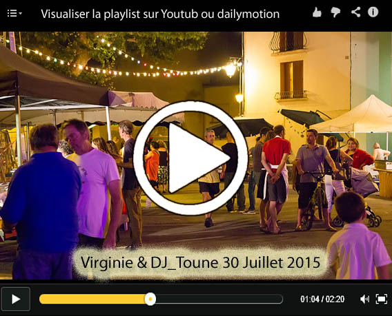 Virginie le Millour, Marché-nocturne a Campagne sur Aude avec Virginie le Millour &#038; DJ Toune, VisitesVirtuelles.123.fr