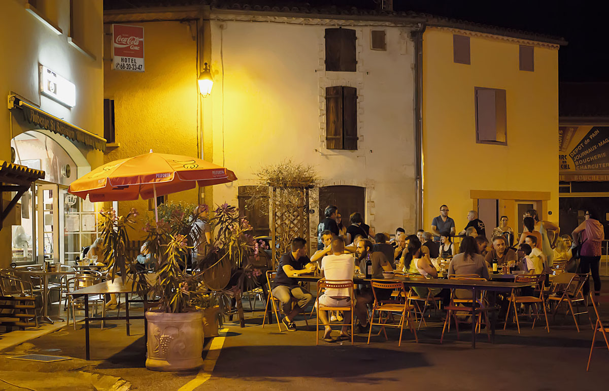 Virginie & DJ_Toune a Campagne sur Aude pour le marché nocturne le 2015-07-15