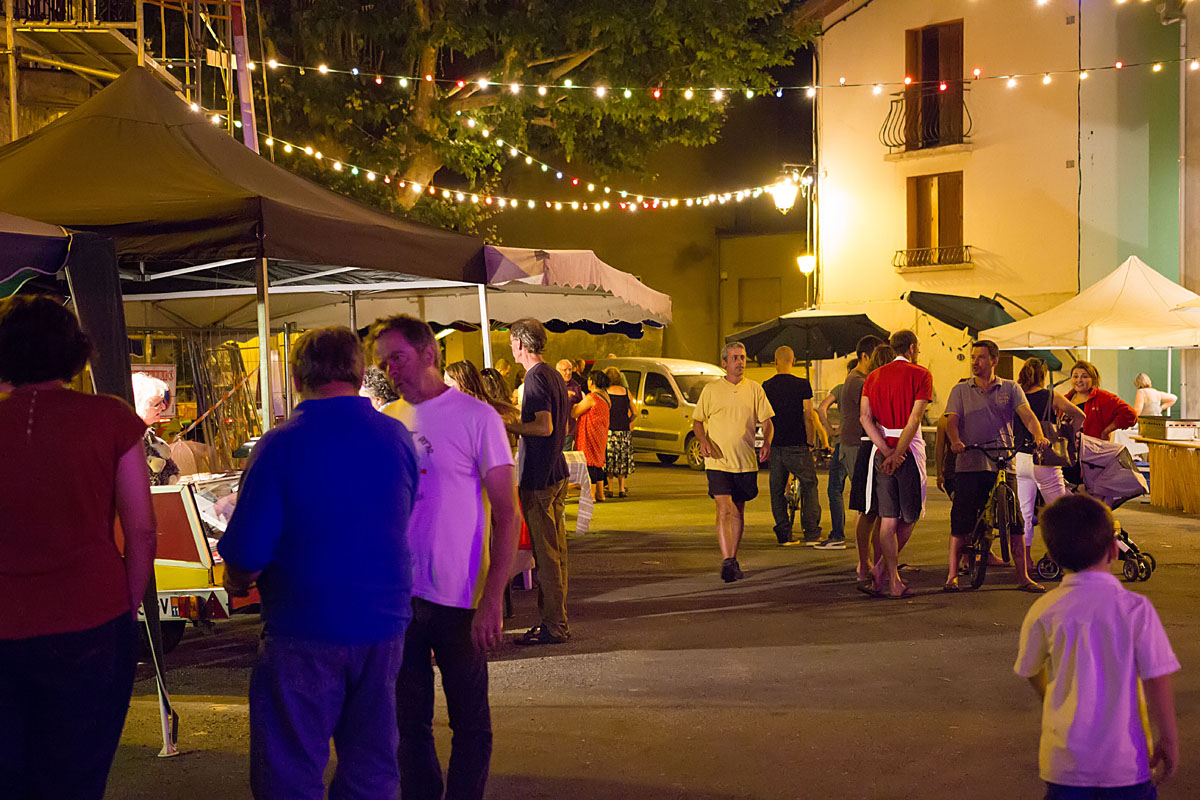 Virginie & DJ_Toune a Campagne sur Aude pour le marché nocturne le 2015-07-15