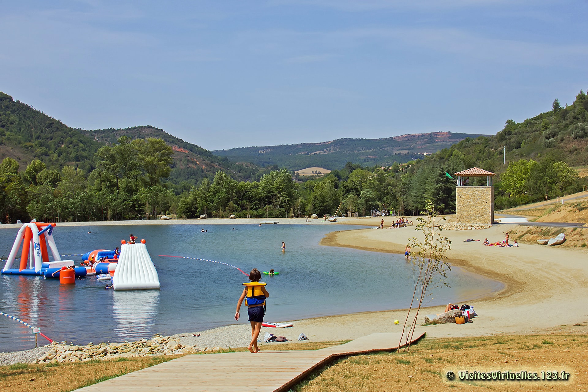 Zone de loisirs Saint Bertrand - Bassin-de-baignade a Quillan